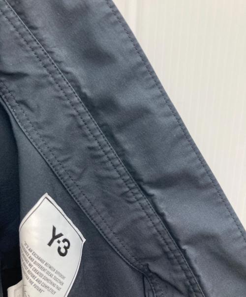 Y-3（ワイスリー）Y-3 (ワイスリー) チェストロゴ ボタンダウンシャツ ブラック サイズ:Sの古着・服飾アイテム