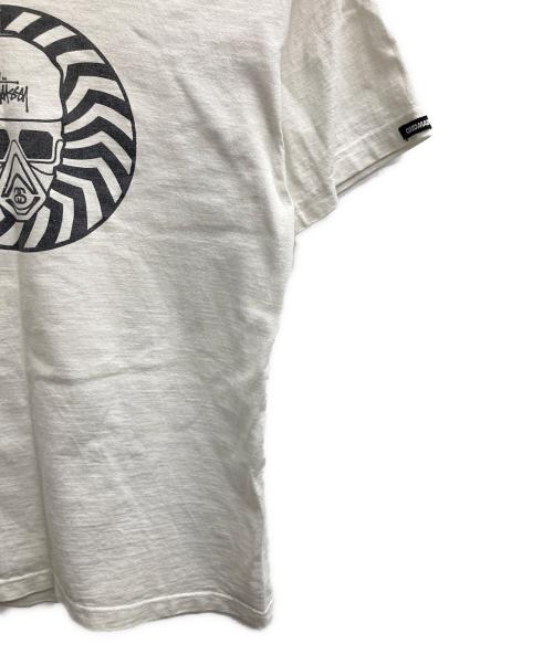stussy（ステューシー）stussy (ステューシー) プリントTシャツ ホワイト サイズ:2の古着・服飾アイテム