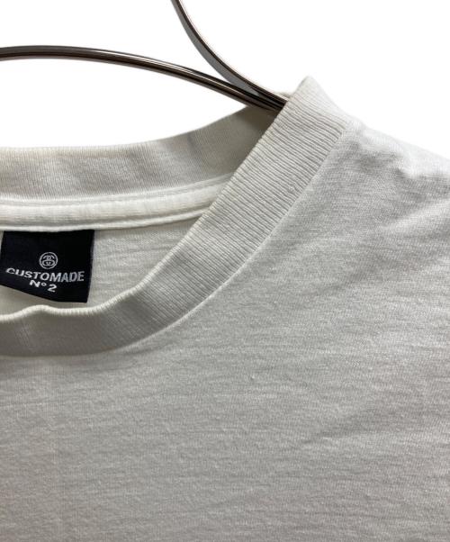 stussy（ステューシー）stussy (ステューシー) プリントTシャツ ホワイト サイズ:2の古着・服飾アイテム