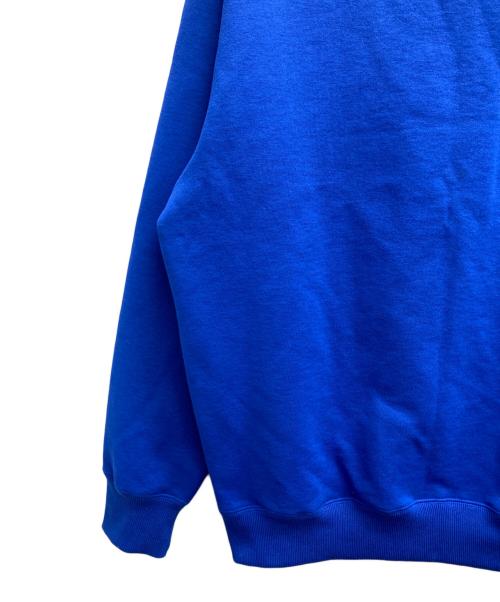 THE NORTH FACE（ザ ノース フェイス）THE NORTH FACE (ザ ノース フェイス) スモールロゴヘザースウェットクルー ブルー サイズ:XLの古着・服飾アイテム