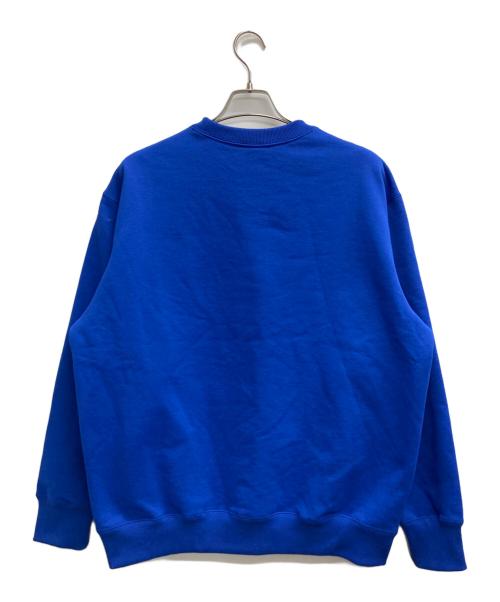 THE NORTH FACE（ザ ノース フェイス）THE NORTH FACE (ザ ノース フェイス) スモールロゴヘザースウェットクルー ブルー サイズ:XLの古着・服飾アイテム