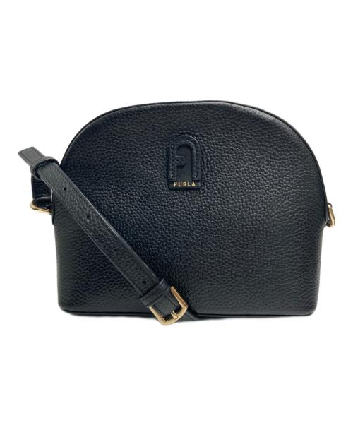 FURLA（フルラ）FURLA (フルラ) ATENAショルダーバッグ ブラックの古着・服飾アイテム