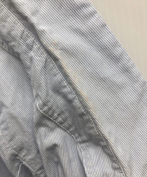 MARGARET HOWELL（マーガレットハウエル）MARGARET HOWELL (マーガレットハウエル) ストライプシャツ スカイブルー サイズ:Fの古着・服飾アイテム