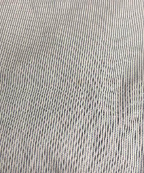 MARGARET HOWELL（マーガレットハウエル）MARGARET HOWELL (マーガレットハウエル) ストライプシャツ スカイブルー サイズ:Fの古着・服飾アイテム