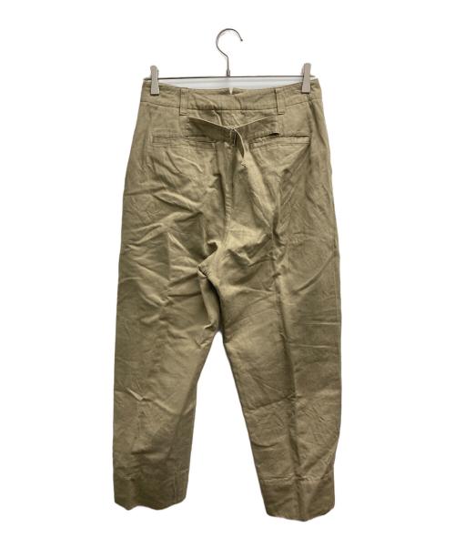MARGARET HOWELL（マーガレットハウエル）MARGARET HOWELL (マーガレットハウエル) コットンリネンチノパンツ ベージュ サイズ:2の古着・服飾アイテム