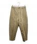 MARGARET HOWELL（マーガレットハウエル）の古着「コットンリネンチノパンツ」｜ベージュ