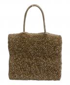 ANTEPRIMAアンテプリマ）の古着「ワイヤーハンドバッグ」｜ゴールド