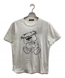 UNDERCOVER（アンダーカバー）の古着「目隠しクマTシャツ」｜ホワイト