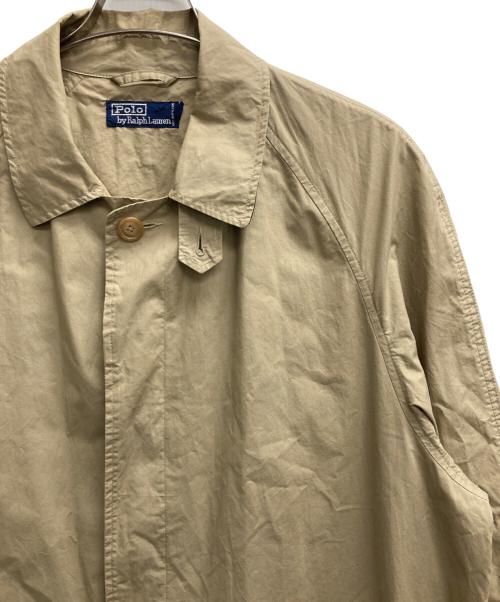 POLO RALPH LAUREN（ポロ・ラルフローレン）POLO RALPH LAUREN (ポロ・ラルフローレン) ステンカラーコート ベージュ サイズ:Mの古着・服飾アイテム
