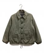 STEVEN ALANスティーブンアラン）の古着「NYLON DARUMA BAL BLOUSON」｜グリーン
