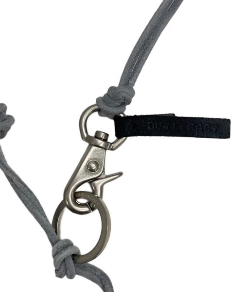 OUR LEGACY（アワーレガシー）OUR LEGACY (アワーレガシー) ladon leather ネックレス グレーの古着・服飾アイテム