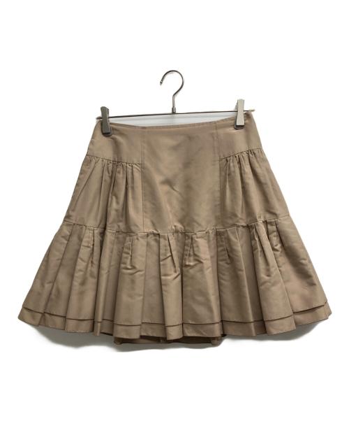 FOXEY（フォクシー）FOXEY (フォクシー) フレアスカート ブラウン サイズ:40の古着・服飾アイテム