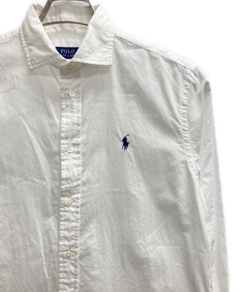 POLO RALPH LAUREN（ポロ・ラルフローレン）POLO RALPH LAUREN (ポロ・ラルフローレン) レギュラーシャツ ホワイト サイズ:Sの古着・服飾アイテム