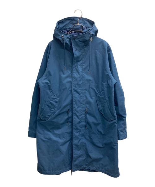 HELLY HANSEN（ヘリーハンセン）HELLY HANSEN (ヘリーハンセン) モッズコート ブルー サイズ:Lの古着・服飾アイテム