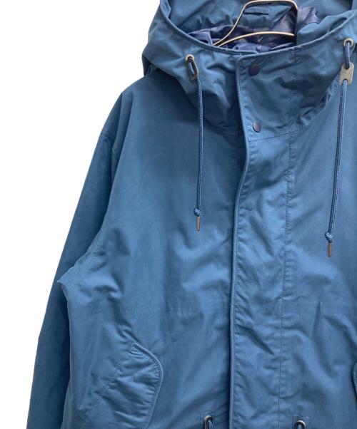 HELLY HANSEN（ヘリーハンセン）HELLY HANSEN (ヘリーハンセン) モッズコート ブルー サイズ:Lの古着・服飾アイテム