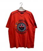 Coogiクージー）の古着「刺繍Tシャツ」｜オレンジ