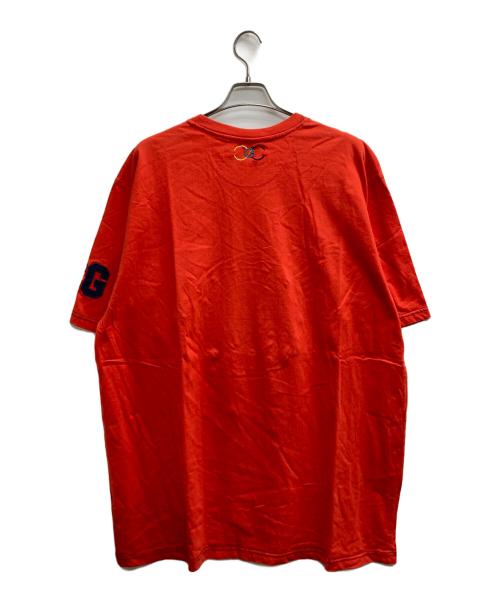 Coogi（クージー）Coogi (クージー) 刺繍Tシャツ オレンジ サイズ:3XLの古着・服飾アイテム