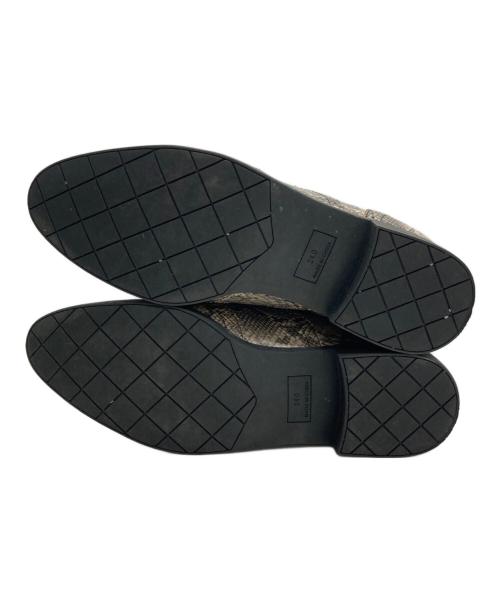 MACKINTOSH PHILOSOPHY（マッキントッシュ フィロソフィー）MACKINTOSH PHILOSOPHY (マッキントッシュ フィロソフィー) パイソン型押しシューズ ブラウン サイズ:24cmの古着・服飾アイテム