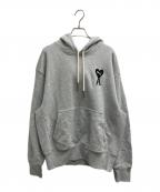 PUMA×AMI Alexandre Mattiussiプーマ×アミアレクサンドルマテュッシ）の古着「AMI HOODIE」｜グレー