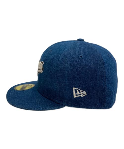 New Era（ニューエラ）New Era (ニューエラ) Los Angeles Dodgers (ロサンゼルスドジャース) デニムキャップキャップ ネイビーの古着・服飾アイテム