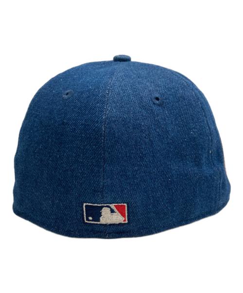 New Era（ニューエラ）New Era (ニューエラ) Los Angeles Dodgers (ロサンゼルスドジャース) デニムキャップキャップ ネイビーの古着・服飾アイテム