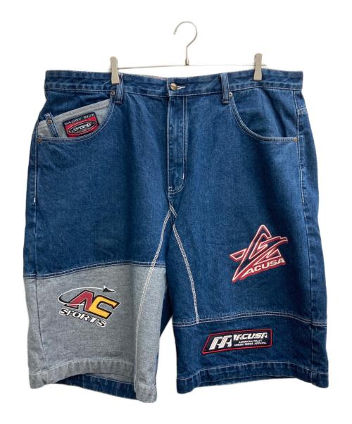 ACUSA URBAN WEAR（アクサアーバンウェア）ACUSA URBAN WEAR (アクサアーバンウェア) ハーフパンツデニム インディゴ サイズ:W44の古着・服飾アイテム