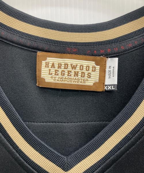 HARD WOOD LEGENDS（ハードウッドレジェンド）HARD WOOD LEGENDS (ハードウッドレジェンド) ゲームシャツ ブラック サイズ:XXLの古着・服飾アイテム