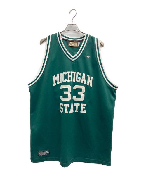 HARD WOOD LEGENDS（ハードウッドレジェンド）HARD WOOD LEGENDS (ハードウッドレジェンド) ゲームシャツ グリーン サイズ:XXlの古着・服飾アイテム