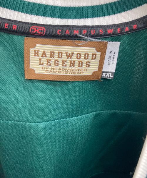 HARD WOOD LEGENDS（ハードウッドレジェンド）HARD WOOD LEGENDS (ハードウッドレジェンド) ゲームシャツ グリーン サイズ:XXlの古着・服飾アイテム