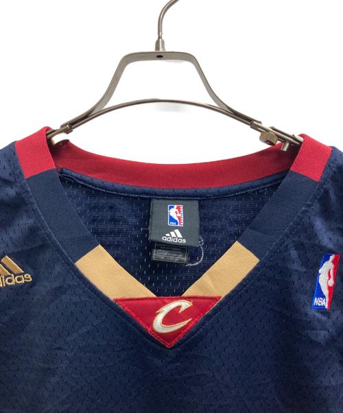 adidas（アディダス）adidas (アディダス) ゲームシャツ ネイビー サイズ:2XLの古着・服飾アイテム