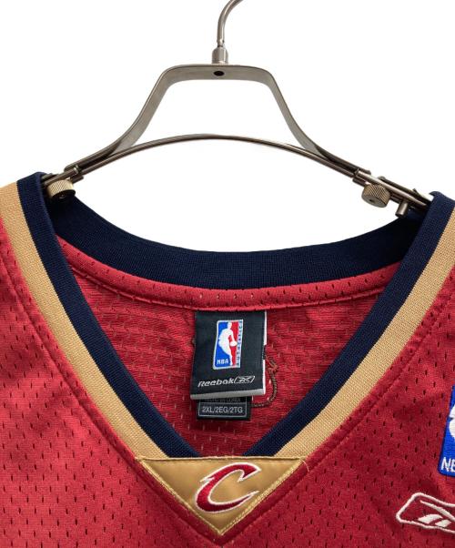 REEBOK（リーボック）REEBOK (リーボック) ゲームシャツ レッド サイズ:2XLの古着・服飾アイテム