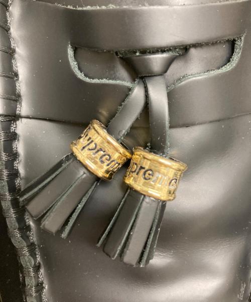 SUPREME（シュプリーム）SUPREME (シュプリーム) Dr.Martens (ドクターマーチン) Penton Tassel Loafer ブラック サイズ:EU42の古着・服飾アイテム