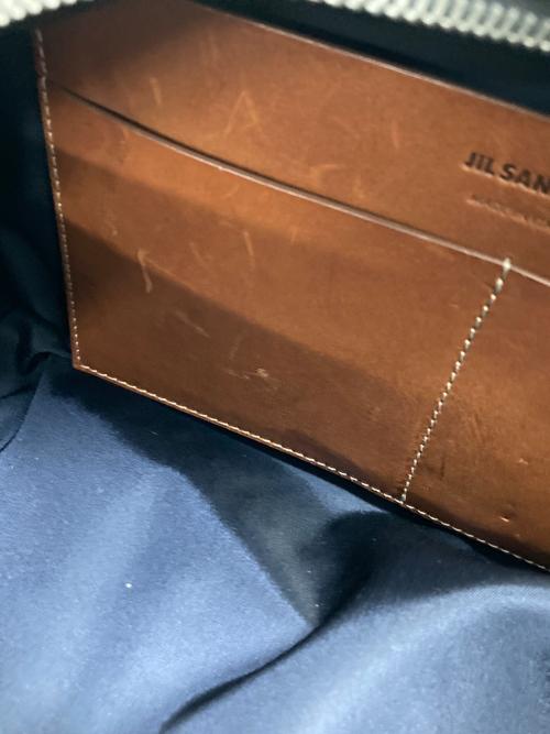 JIL SANDER+（ジルサンダープラス）JIL SANDER+ (ジルサンダープラス) ショルダーバッグ ブラックの古着・服飾アイテム