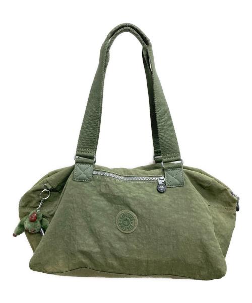 Kipling（キプリング）Kipling (キプリング) ナイロンボストンバッグ オリーブの古着・服飾アイテム