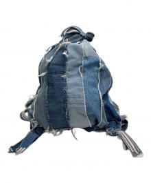 BONUM（ボナム）の古着「リメイクデニムバッグ」｜スカイブルー