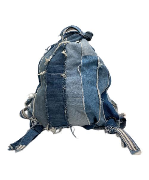 BONUM（ボナム）Bonum (ボナム) リメイクデニムバッグ スカイブルーの古着・服飾アイテム