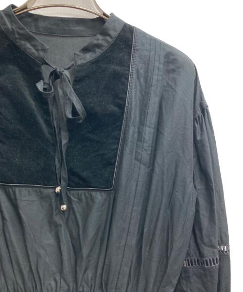 ELLIE（エリー）ELLIE (エリー) switching one-piece ブラック サイズ:Freeの古着・服飾アイテム