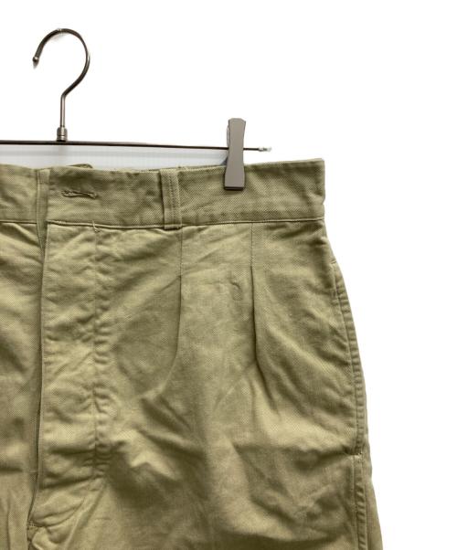 French Army（フランス軍）French Army (フレンチアーミー) M52チノショーツ ベージュ サイズ:不明（実寸サイズをご確認ください）の古着・服飾アイテム