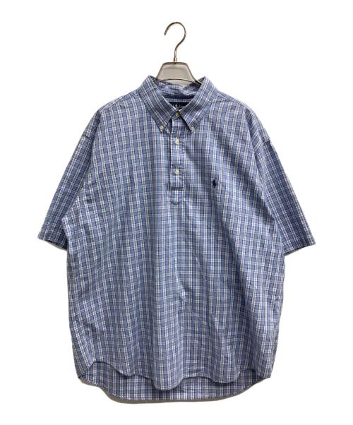 RALPH LAUREN（ラルフローレン）RALPH LAUREN (ラルフローレン) PURCELL ボタンダウンシャツ ブルー サイズ:XLの古着・服飾アイテム
