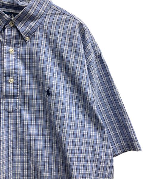 RALPH LAUREN（ラルフローレン）RALPH LAUREN (ラルフローレン) PURCELL ボタンダウンシャツ ブルー サイズ:XLの古着・服飾アイテム