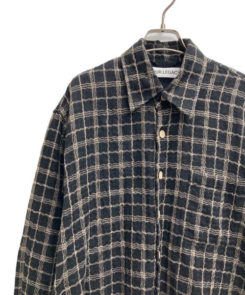 OUR LEGACY（アワーレガシー）OUR LEGACY (アワーレガシー) 25SS ABOVE SHIRT ブラック サイズ:46の古着・服飾アイテム