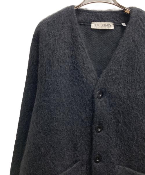 OUR LEGACY（アワーレガシー）OUR LEGACY (アワーレガシー) CARDIGAN BLACK MOHAIR ブラック サイズ:46の古着・服飾アイテム