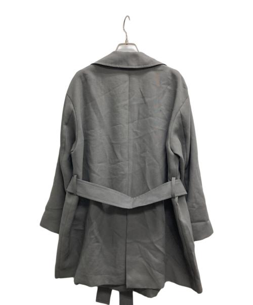 UNITED ARROWS TOKYO（ユナイテッドアローズトウキョウ）UNITED ARROWS TOKYO (ユナイテッドアローズトウキョウ) R/PE テーラード コート グレー サイズ:36の古着・服飾アイテム