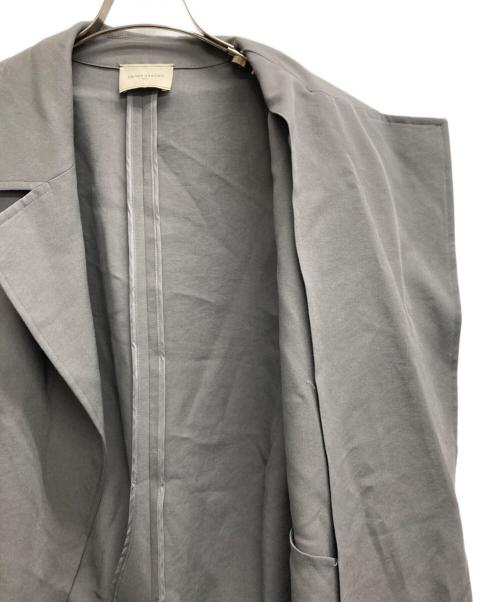 UNITED ARROWS TOKYO（ユナイテッドアローズトウキョウ）UNITED ARROWS TOKYO (ユナイテッドアローズトウキョウ) R/PE テーラード コート グレー サイズ:36の古着・服飾アイテム