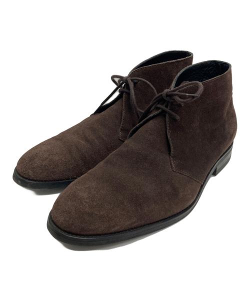 SATTO&SILVA（サットアンドシルバ）SATTO&SILVA (サットアンドシルバ) チャッカーブーツ ブラウン サイズ:40の古着・服飾アイテム