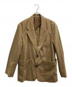 STUDIO NICHOLSONスタジオ ニコルソン）の古着「CONDE コットンテーラードジャケット」｜ブラウン