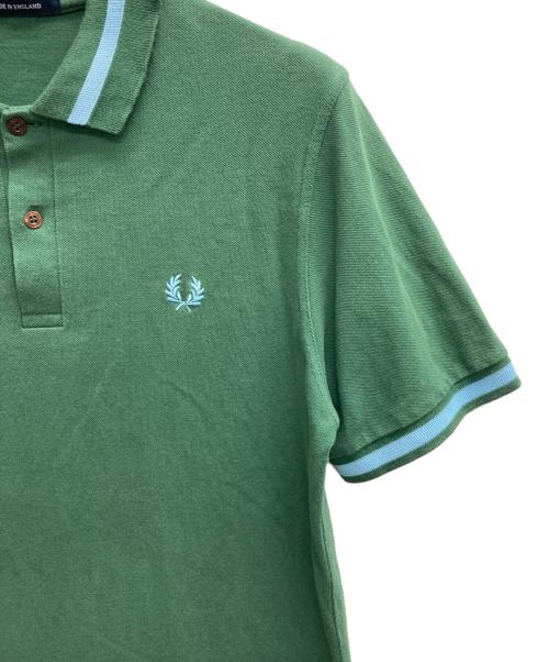 FRED PERRY（フレッドペリー）FRED PERRY (フレッドペリー) ポロシャツ グリーン サイズ:42の古着・服飾アイテム