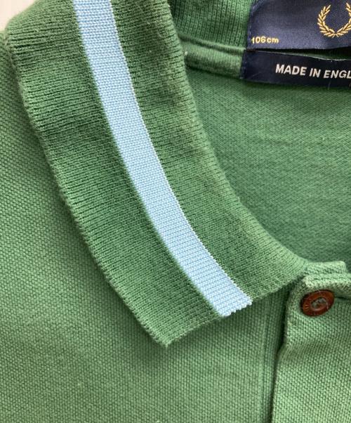 FRED PERRY（フレッドペリー）FRED PERRY (フレッドペリー) ポロシャツ グリーン サイズ:42の古着・服飾アイテム