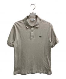 LACOSTE（ラコステ）の古着「ポロシャツ」｜ベージュ