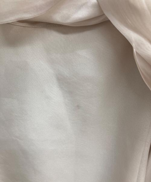 Snidel（スナイデル）Snidel (スナイデル) Sustainableオーガンシースルーブラウス ベージュ サイズ:ONE　SIZEの古着・服飾アイテム